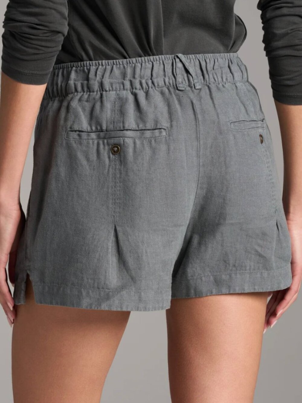 Rowan | Grayson Linen Short - Picture 2 of 11